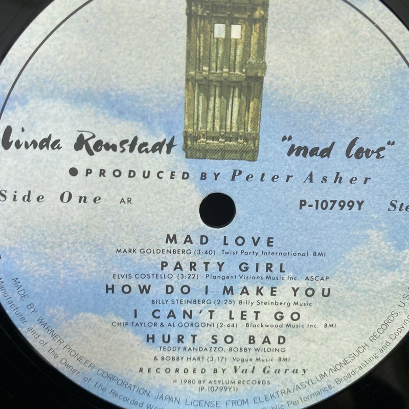 LINDA RONSTADT LP / 엘피 / 음반 / 레코드 / 레트로 / AA5582 : 옛생각갤러리