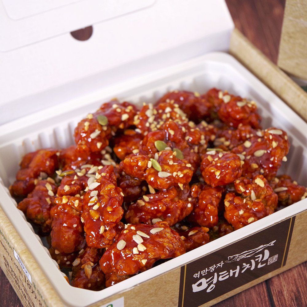 속초명물 중앙시장 원조닭강정 외 새우강정 명태치킨강정 : 코리안푸드
