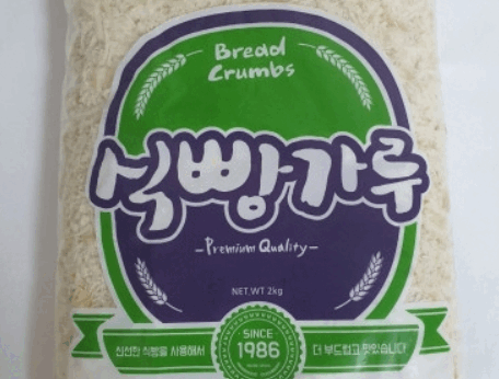 [행성빵가루] 돈까스 전용 행성 식빵가루 18mm ( 2kg , 5봉 ) : 준스푸드시스템