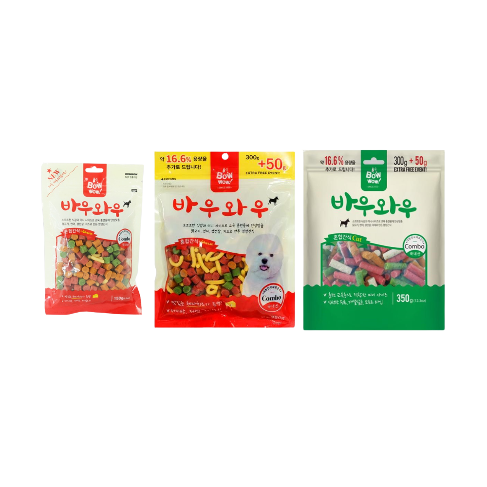 바우와우 강아지간식 훈련용간식 몽지 사각캔 치킨 100g : 와일리캣
