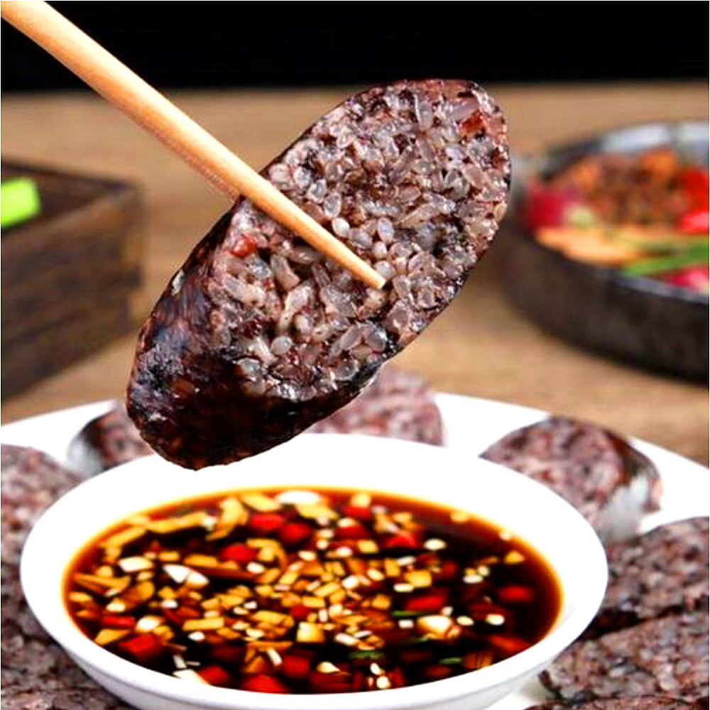 (배터짐)각 지역시장 굿손맛 30년전통 대국맛짱 고급 연변 순대 찹쌀순대 450g 3개 : 배터짐