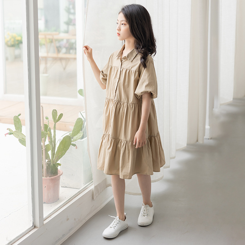 북유럽 여아 주니어 캉캉원피스 데일리룩 바캉스룩 : 비아블리