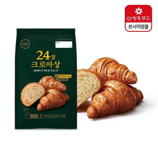 밀크앤허니 파베이크 24결 미니크로아상 168g x 2봉 : 그린푸드마켓