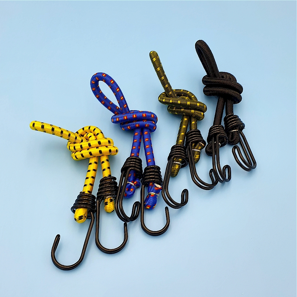 타프고정 후크 탄성로프 60cm 카트 짐고정끈 핸드카트 스트레치코드 스트링 캠핑 텐트 : 쇼피디아