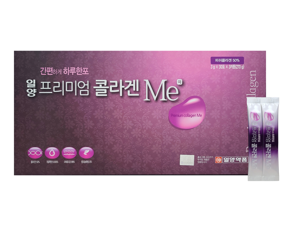 일양약품 뷰티 콜라겐미(프리미엄 콜라겐ME) [9g x 90포] : 조이앤영