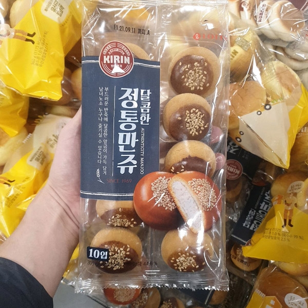 롯데 달콤한 정통만쥬 300g : koollookstore
