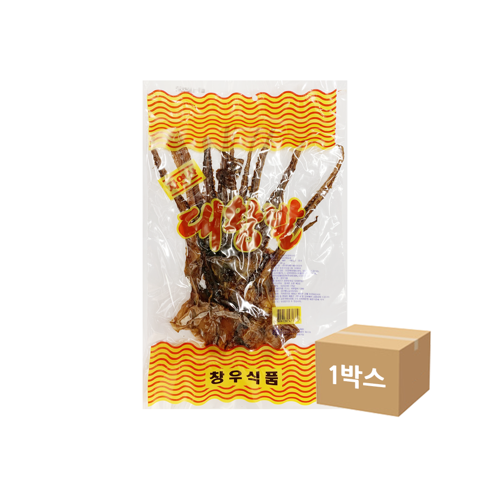 창우식품 대왕발 30g 100개 1박스 : 태미유통