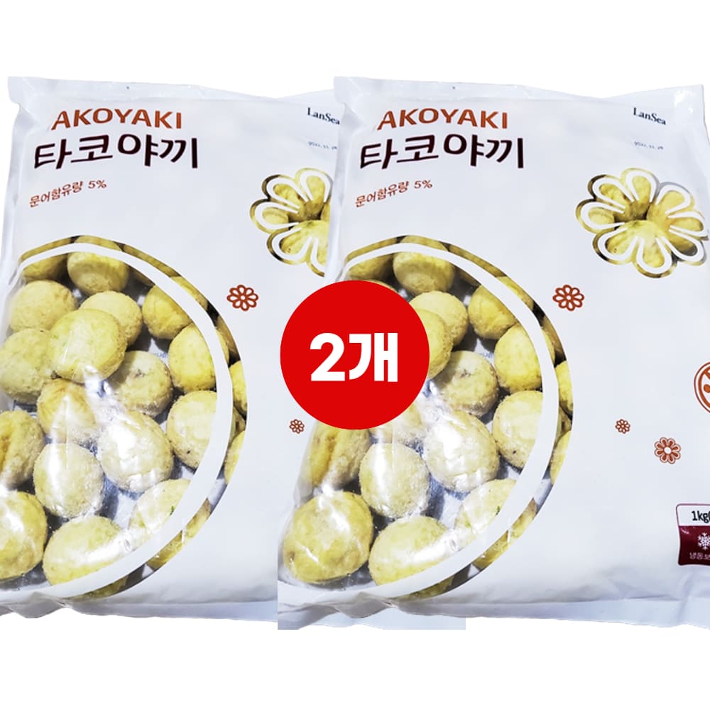 냉동 타코야끼 다꼬야끼 문어빵 문어볼 아이들간식 별미 : 라이프넛지