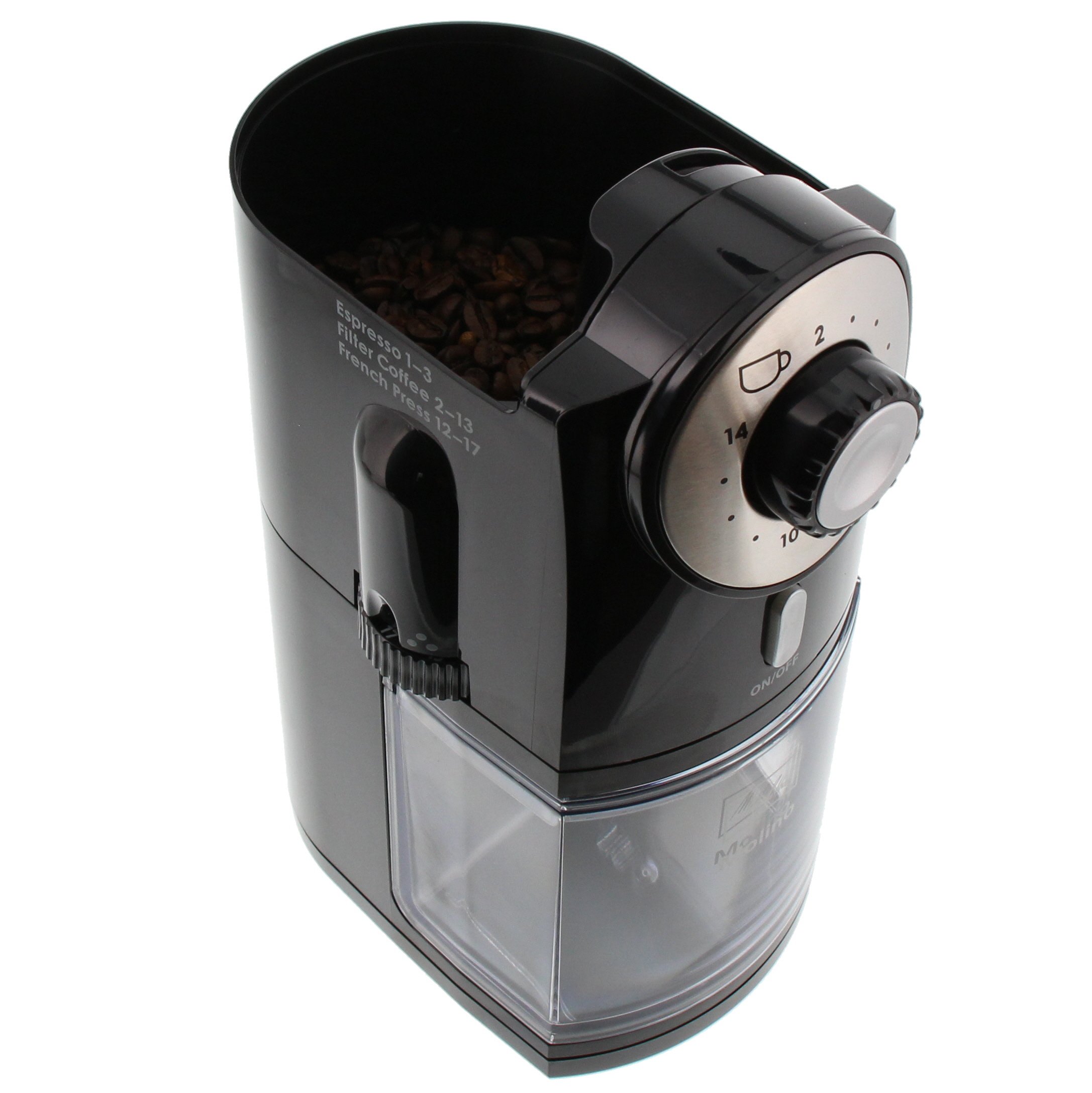 Melitta 밀리타 커피 그라인더 원두 분쇄기 블랙 : 마마에모아