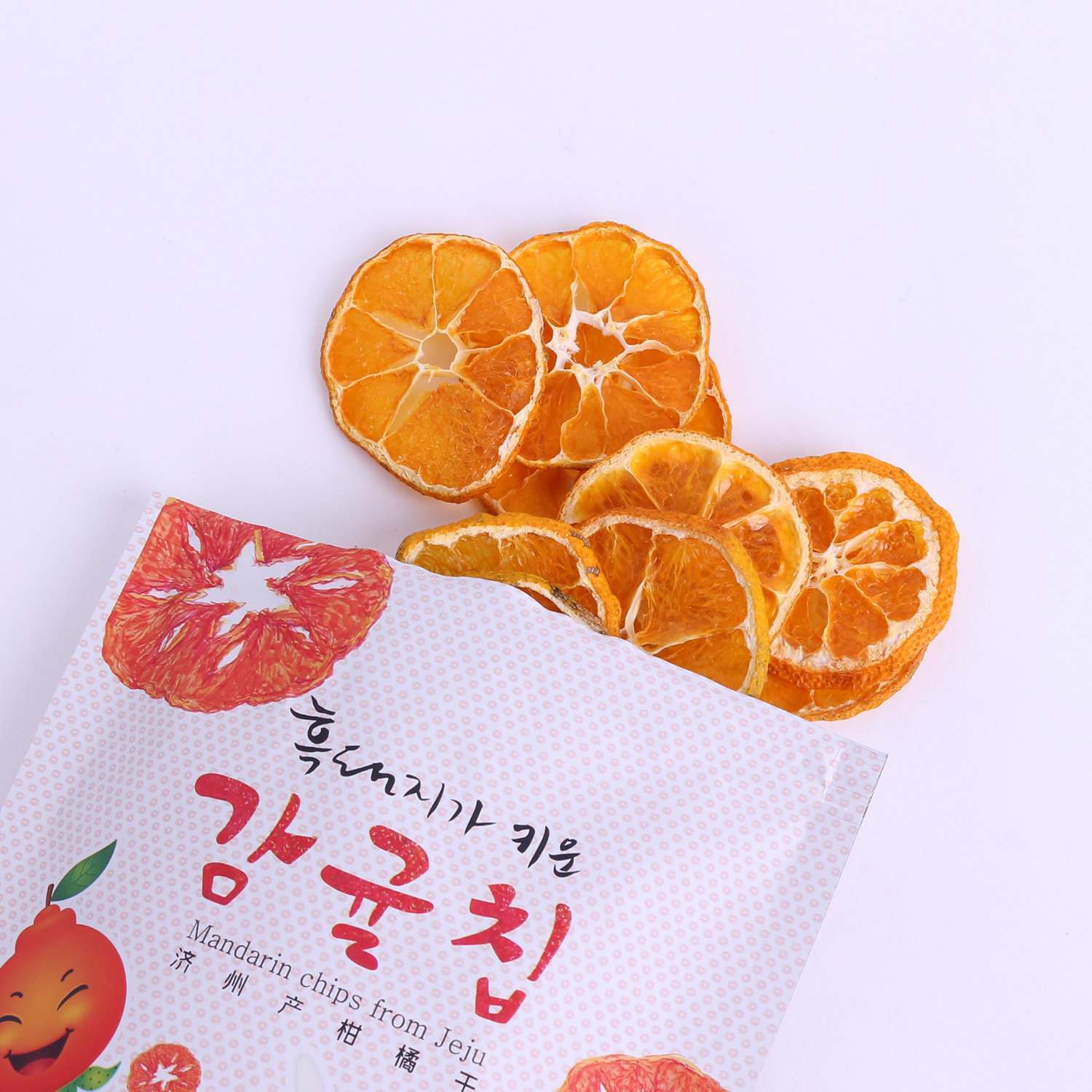 건조과일 말린귤 제주 귤말랭이 흑돼지가 키운 감귤칩 30g 바크초콜릿 제주도선물 : 귤곳간