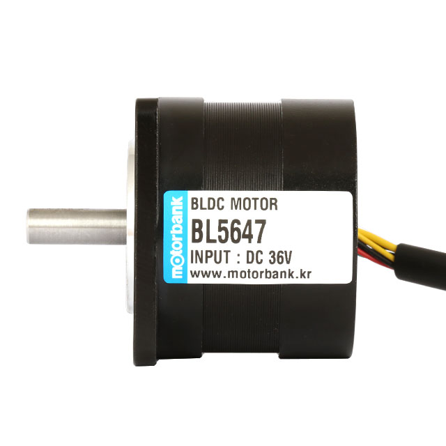 56각 홀센서 BLDC모터 BL5647 DC36V 92W : 모터뱅크
