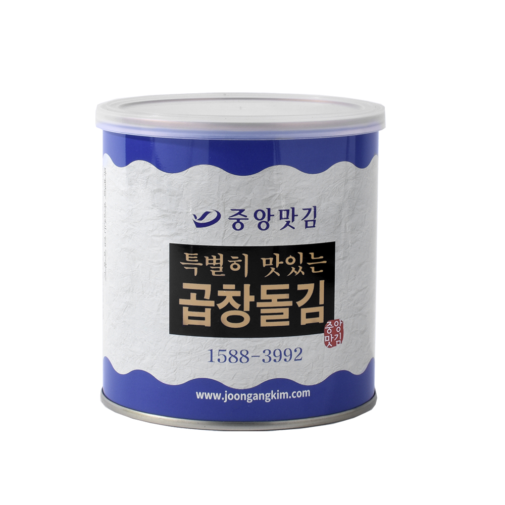 중앙맛김 보령 대천김 특별히맛있는 곱창 돌김 캔김 선물세트 1호 : 서울김 스토어