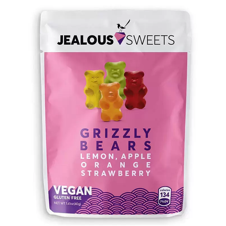 Jealous Sweets 비건 젤리 40g x 10팩 젤러스스윗 식물성재료 : 헬스다조아