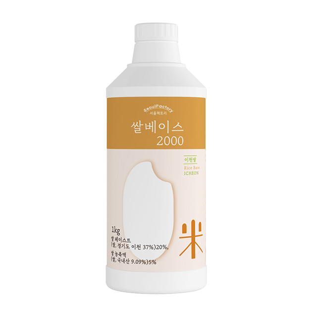 서울팩토리 쌀 베이스 1kg : CNTmart