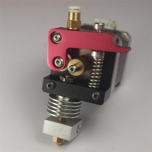 3D소모품 Reprap Prusa i3 다이렉트 드라이브 압출기 + 핫 엔드 키트/세트 (모터 없음), DIY 3D 프린터 용 모든 금속 PTFE 라이닝 배럴 1.... 