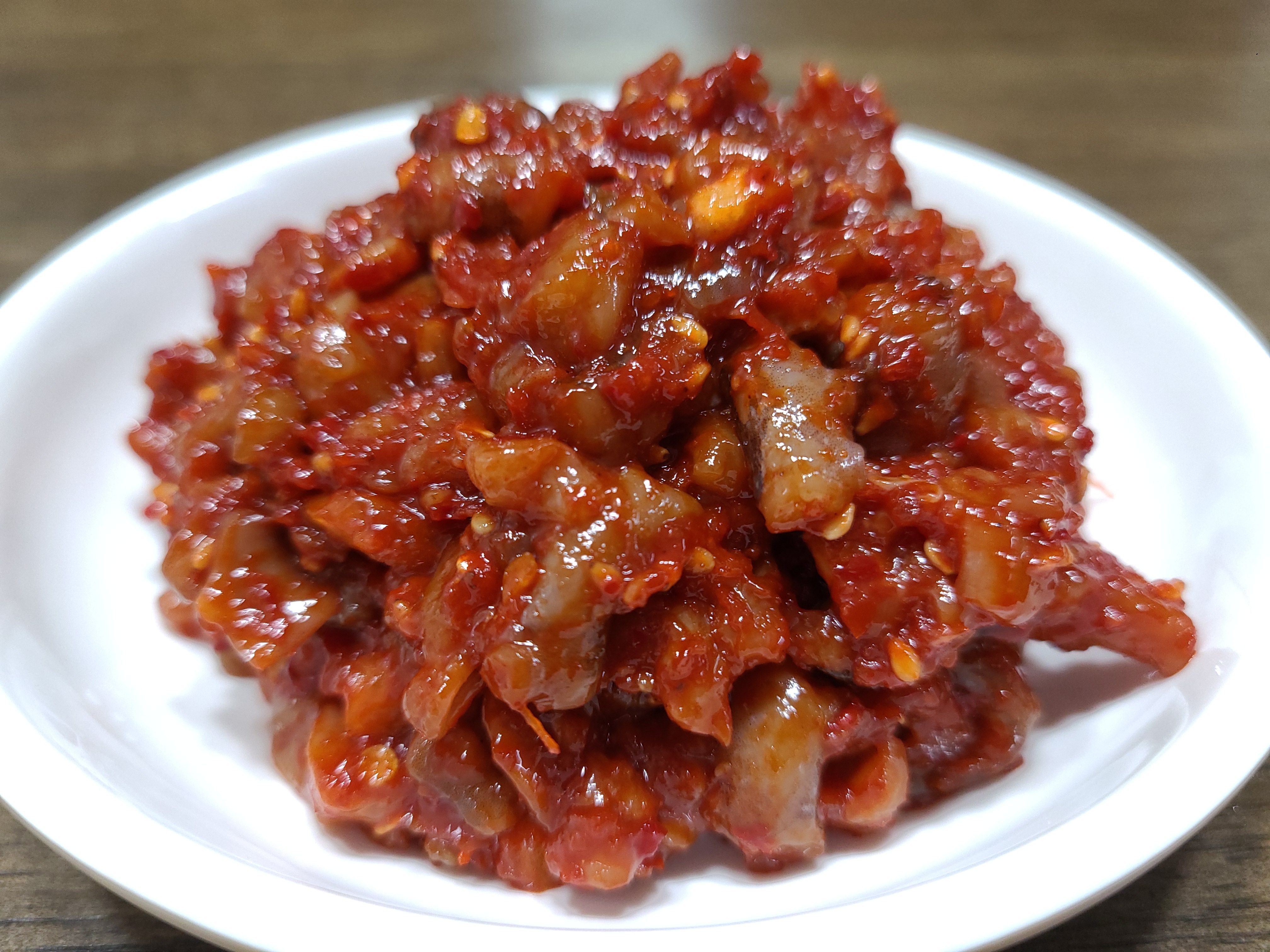 낙지젓 1kg 젓갈 반찬 : 부산 제주식품 젓갈 전문점