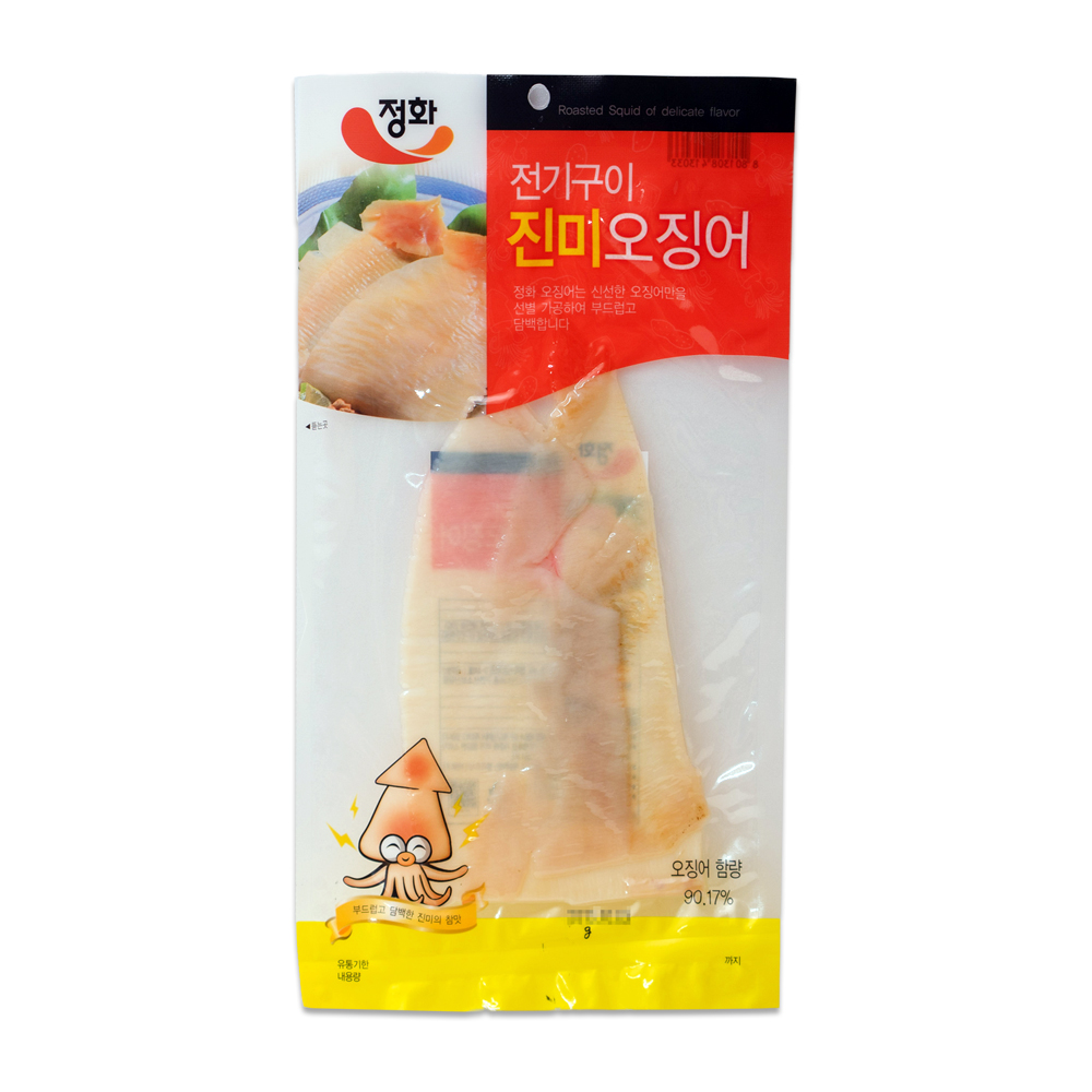 정화식품 전기구이 진미 오징어 55g : 푸드원