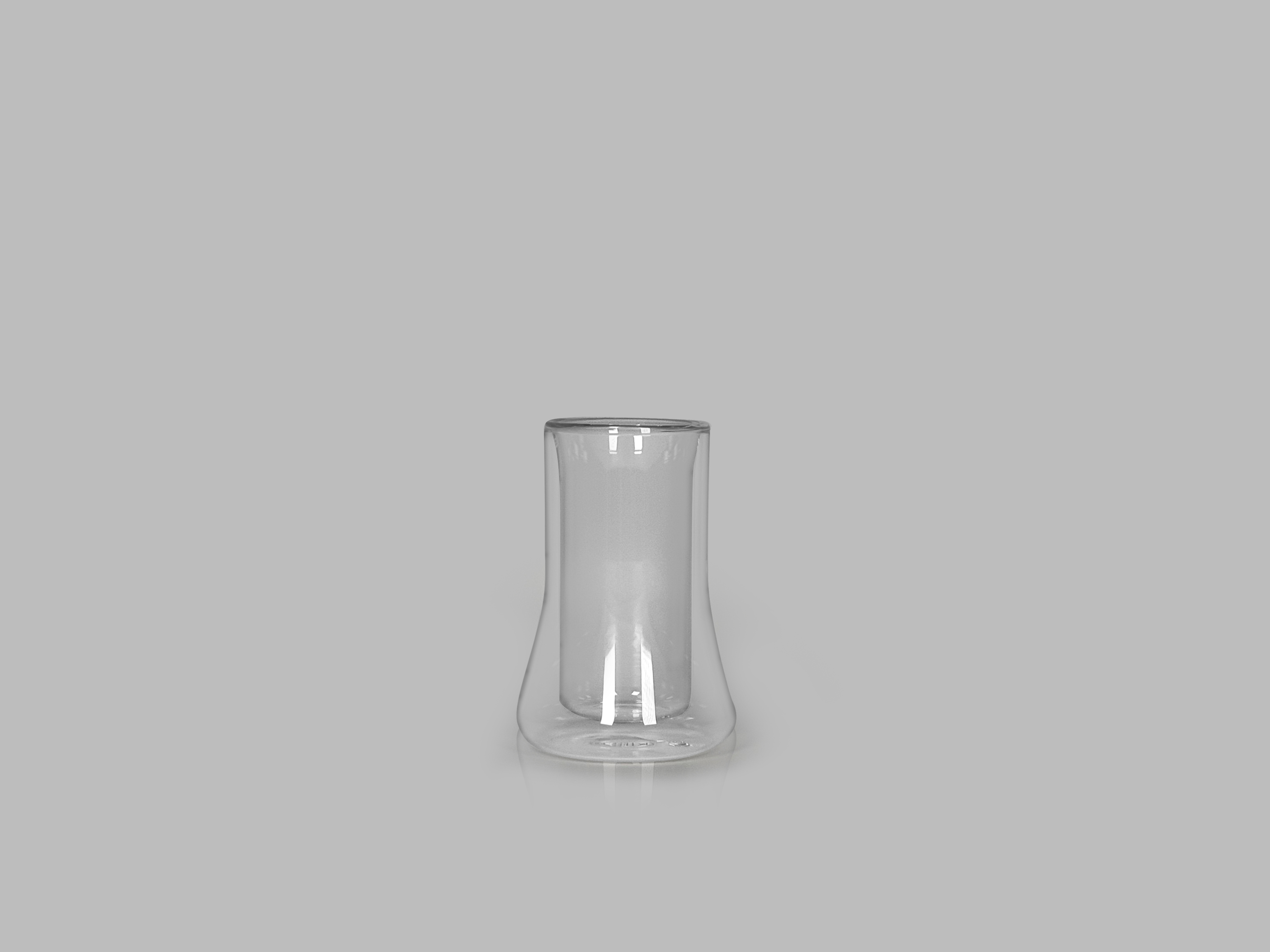 루체루나 이중 유리컵 밀크 200ml 더블 글라스 홈 카페 : 리빙상회