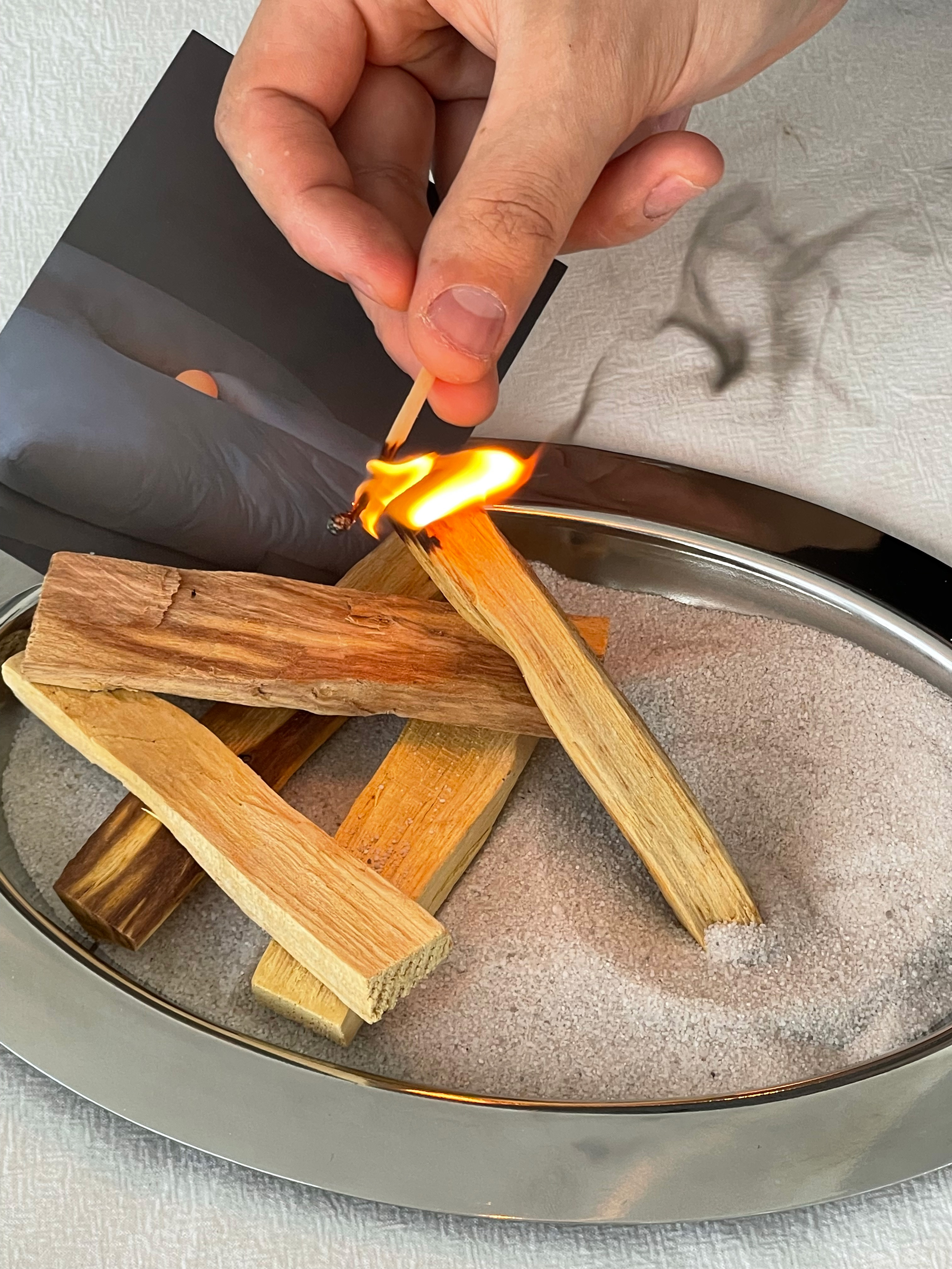 세비지마 Palo Santo 페루 팔로산토 천연 스머지스틱 인센스 향 : 세비지마