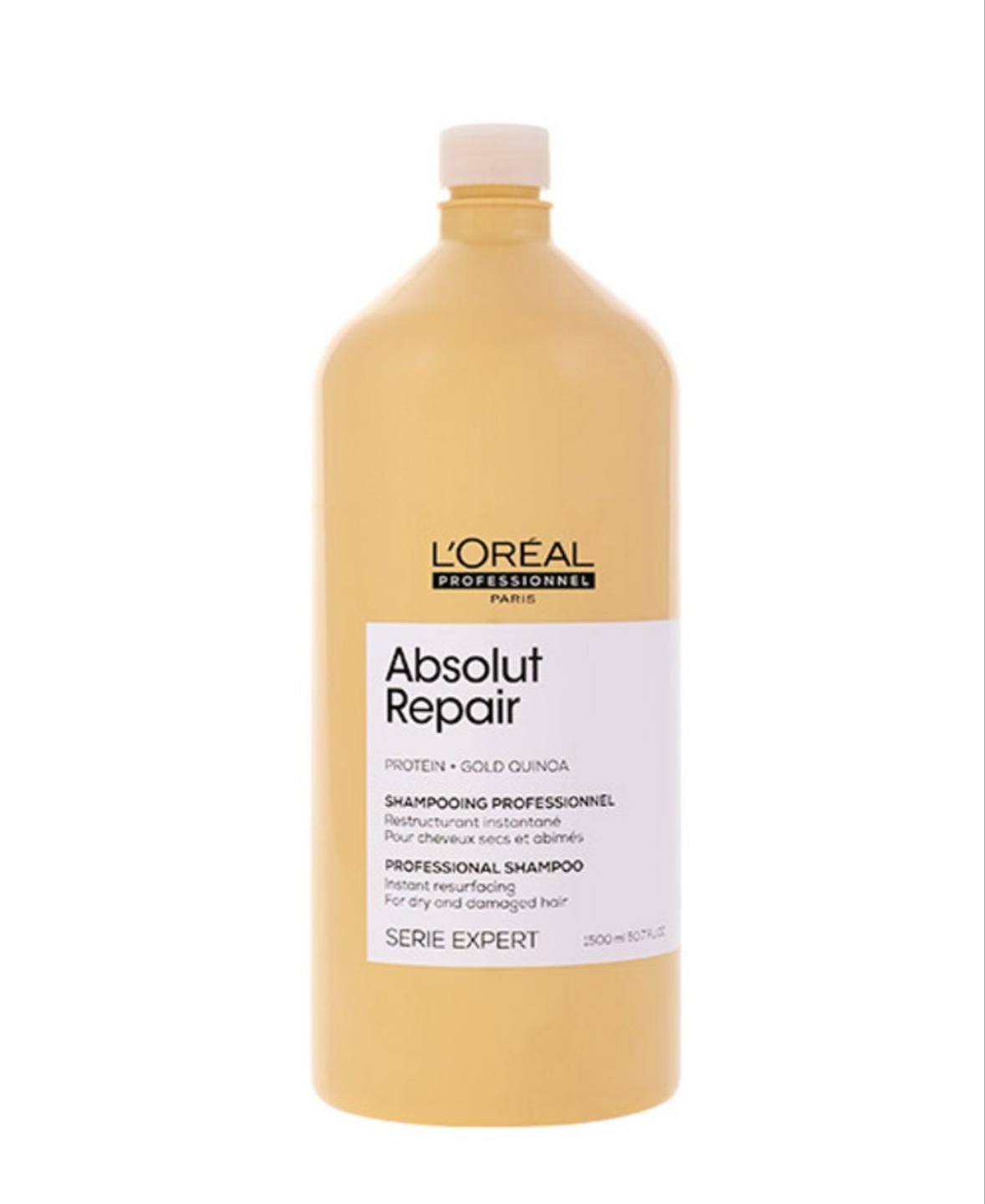 로레알 세리 엑스퍼트 앱솔루트 리페어 샴푸1500ml(일반펌프증정)(정품펌프별매) 헤어 영양 앰플증정 손상모 손상모샴푸 영양샴푸 : 태민사... 