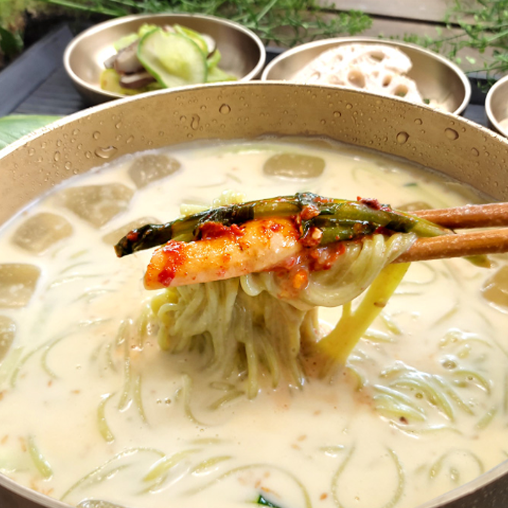 지니쿡 정말 진한 콩국수 검은콩 콩국물 국수 콩가루 콩물 서리태 20인분 : 지오 쇼핑