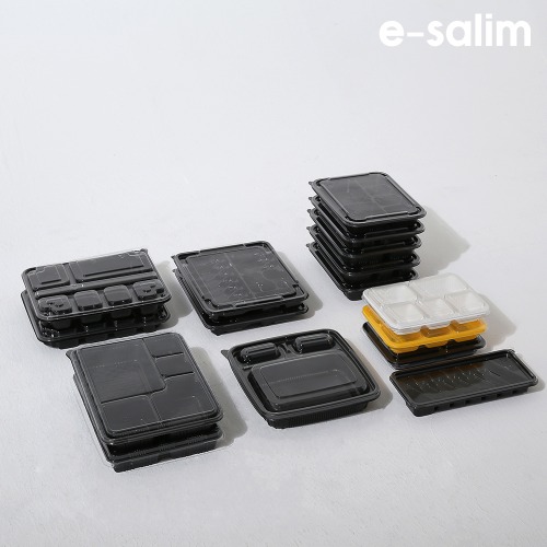 이살림 도시락용기 10종 모음 돈가스용기 초밥용기 덮밥용기 도시락배달 반찬도시락 : e살림