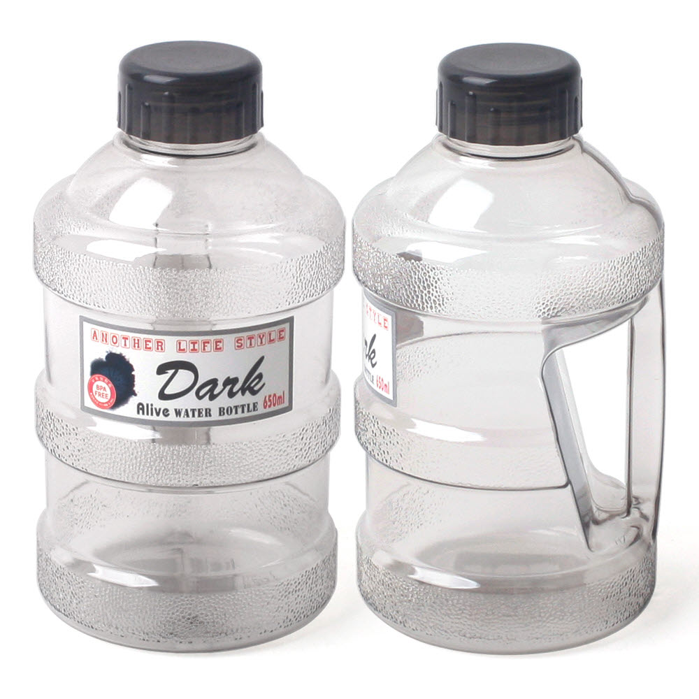 다크 얼라이브 물병 650ml 손잡이 생수통 보틀 (3528) 1개 : 토탈하우스