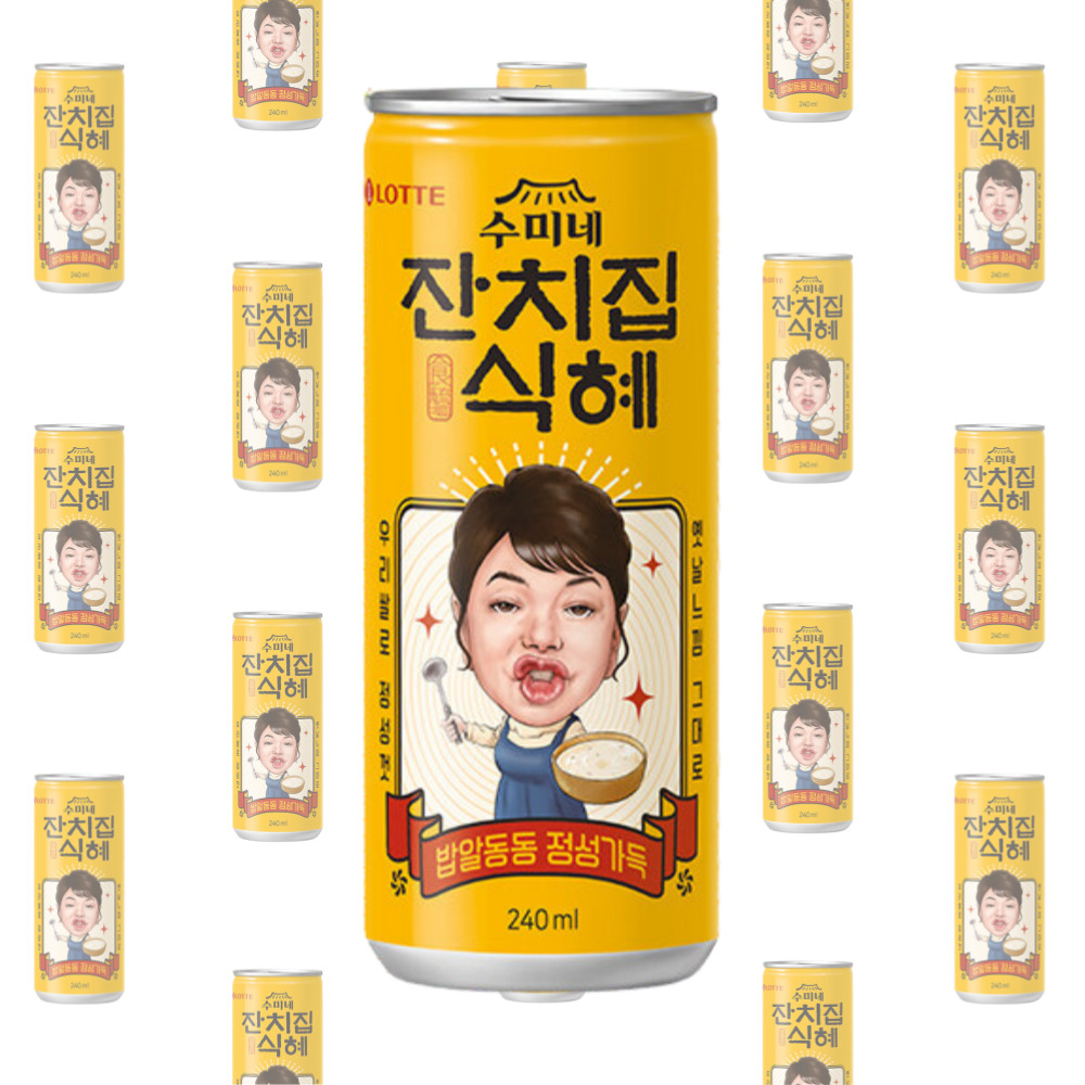 롯데 잔치집 식혜 240ml 30캔 : 핏더베이직