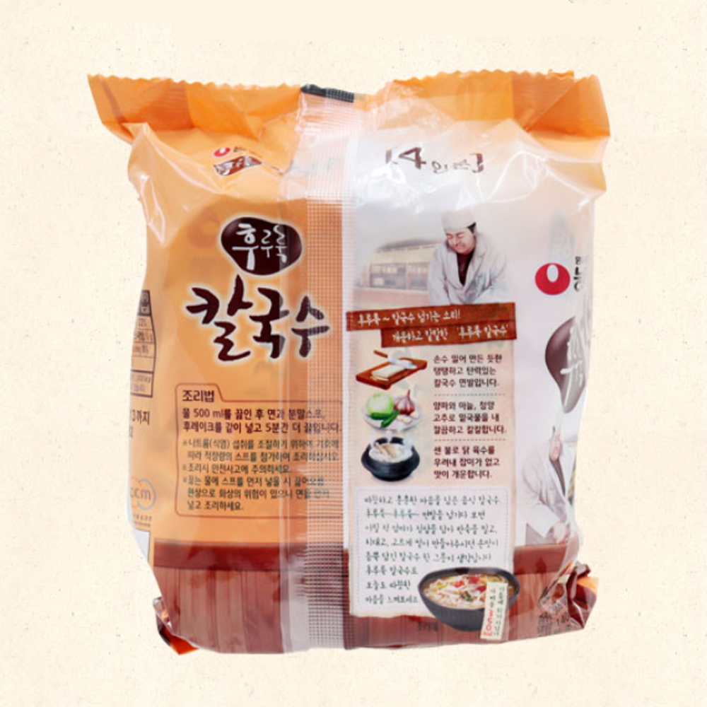 농심 후루룩 칼국수 멀티팩 32개 : 청화마트