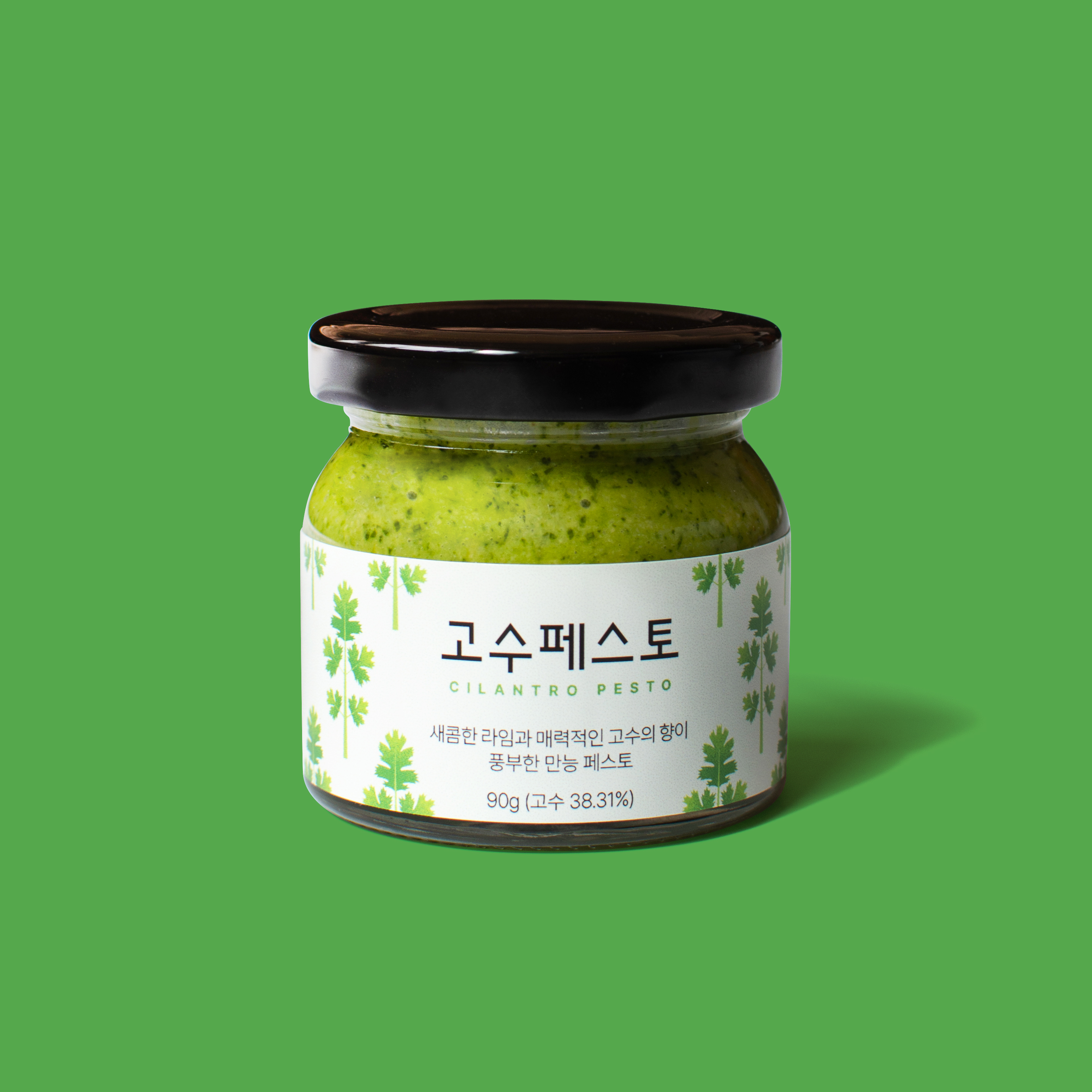 요레카 고수페스토 새콤한 라임과 매력적인 고수의 향이 풍부한 만능 페스토 : 요레카