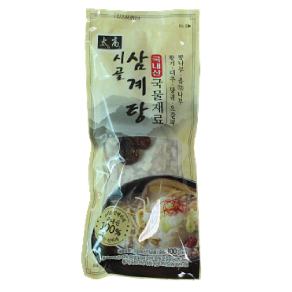 태고 시골 삼계탕 한방재료 백숙삼계탕재료 100g 국산 : 쌍둥이네인삼