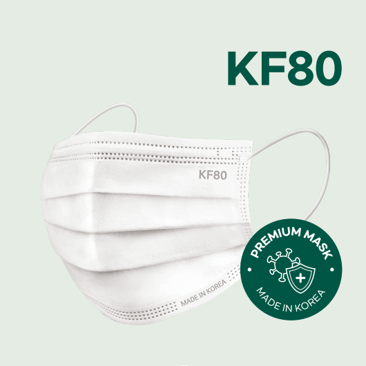 프랜드리 KF80 덴탈 마스크 대형 화이트 50매 : 생활길잡이