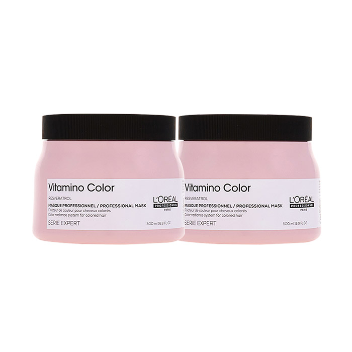 로레알 비타미노 컬러 마스크 500ml + 500ml : WHO헤어
