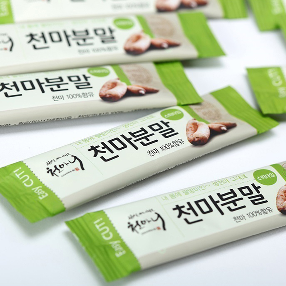 무주 천마분말 50스틱 국산 천마 100% 가루 온가족 건강한 간식 : 킴스 팩토리
