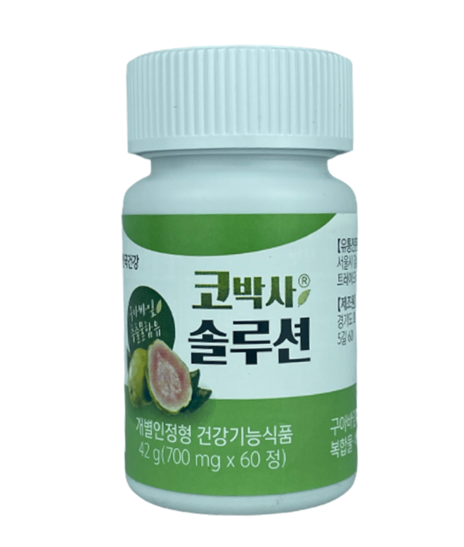안국건강 코박사 솔루션 구아바잎추출물 코건강 콧물 가려움 재채기 1개월분 : Pills Good