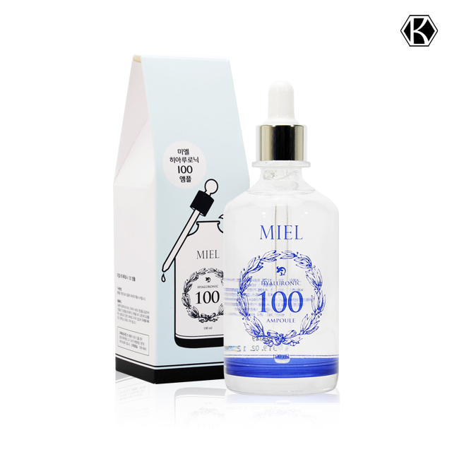 미엘 히아루로닉100 앰플 100ml 흡수력좋은 무색소 촉촉앰플 : 본코코스