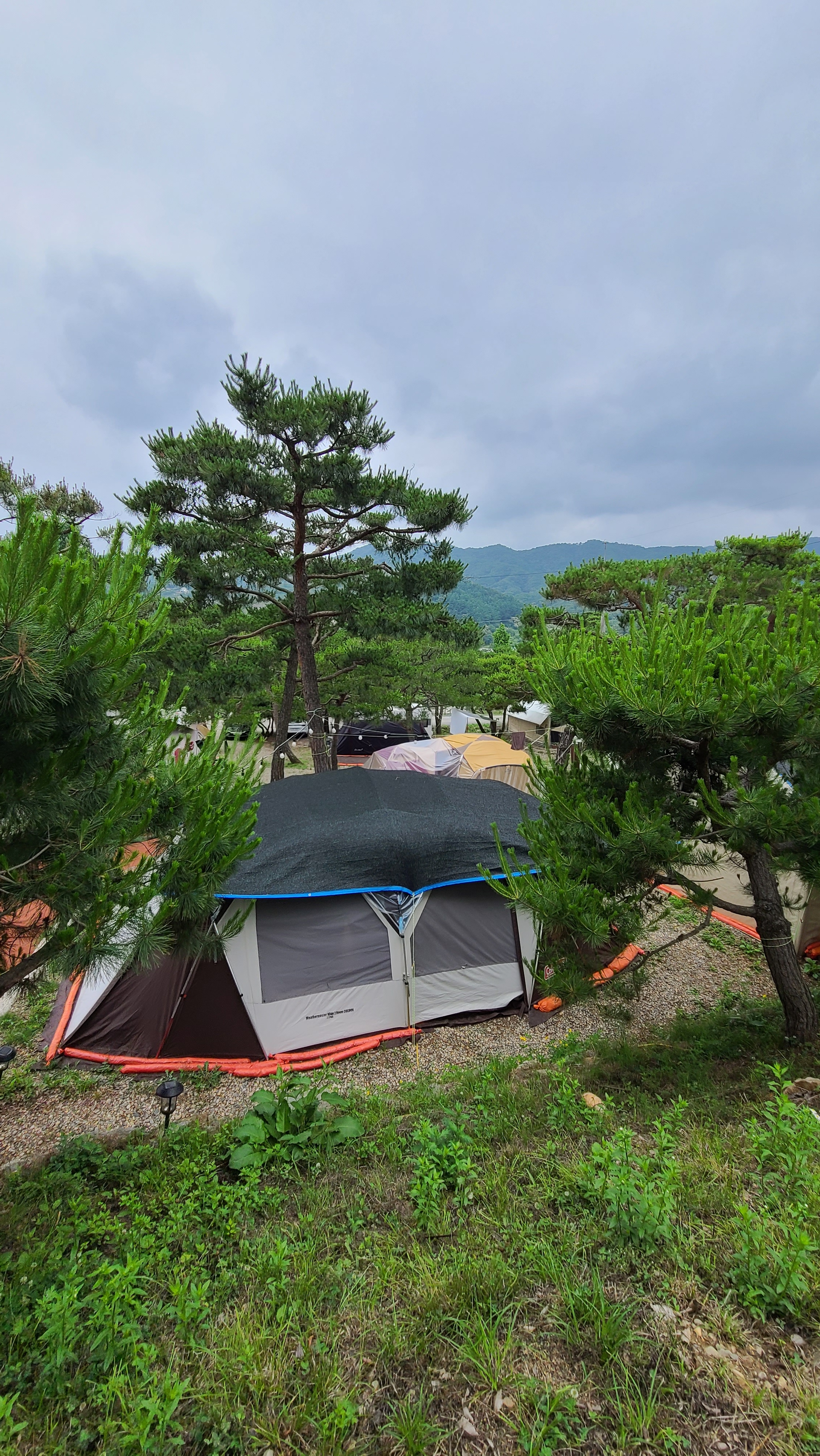 캠핑 텐트 차광막 코스트코 차고지 스킨보호 차양막 여름 장박 캠핑용품 : 수다캠핑