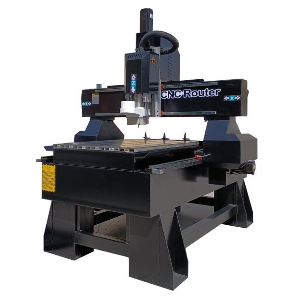 목재 목공 트리머 ROBOTEC-CNC 6090 4 축 우드 라우터 3Kw 2.2Kw USB 포트 금속 조각 밀링 머신, 알루미늄 도구 체인저 : 두발로공구샵1