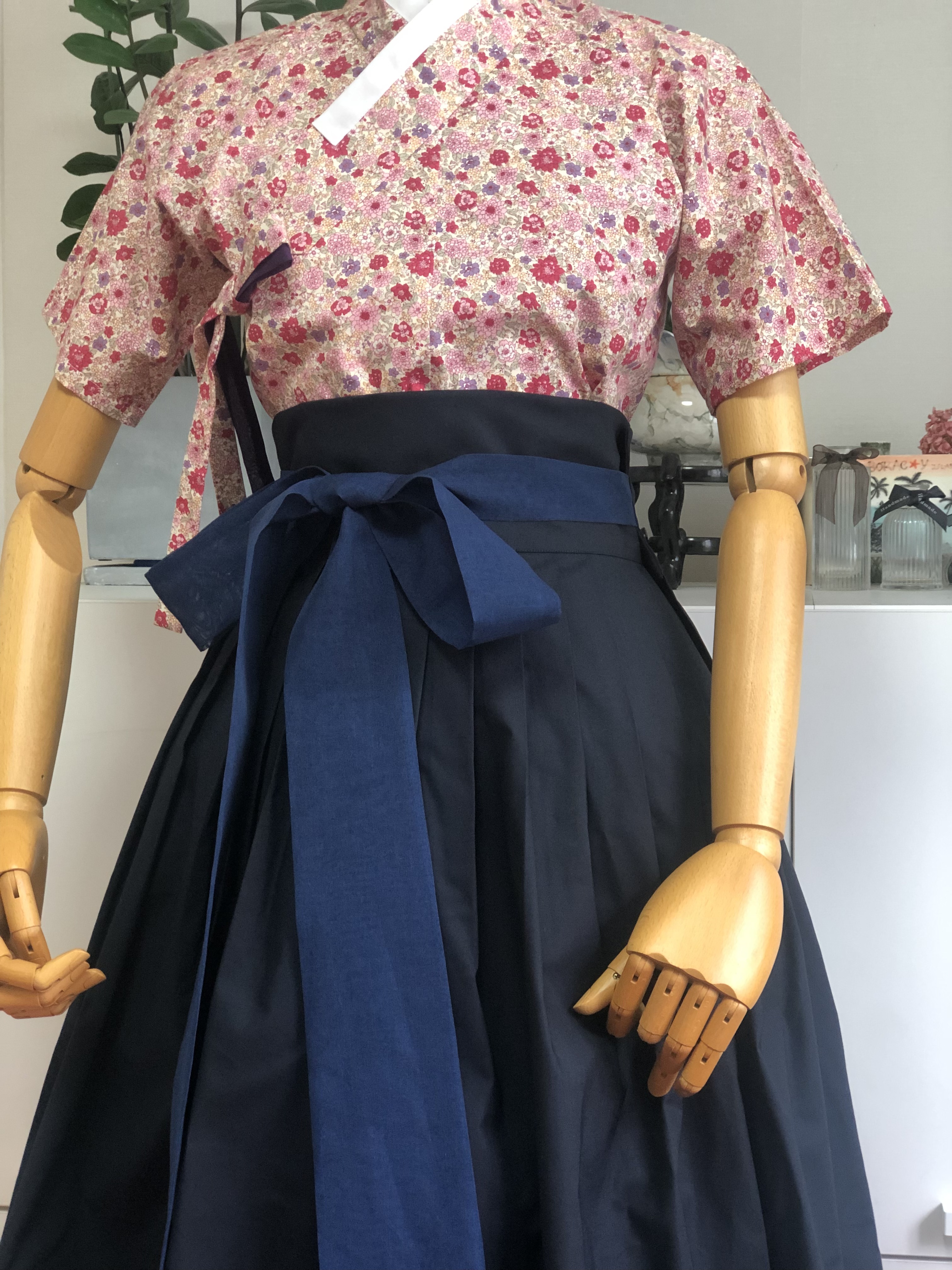 생활한복 그린리본 허리치마 : 단미의 바늘꽃이야기