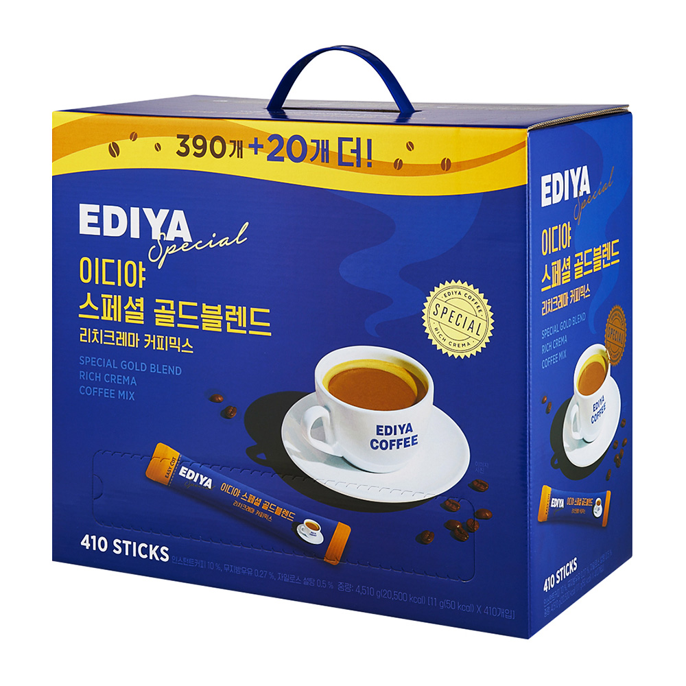 이디야 골드블렌드 커피믹스 410T X 2개 : 비케이뷰티