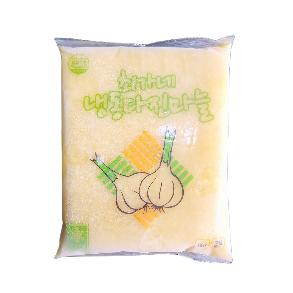 최가네 냉동 다진마늘 5kg (1kgx5개) / 냉동 간마늘 대용량 : 어썸 키친