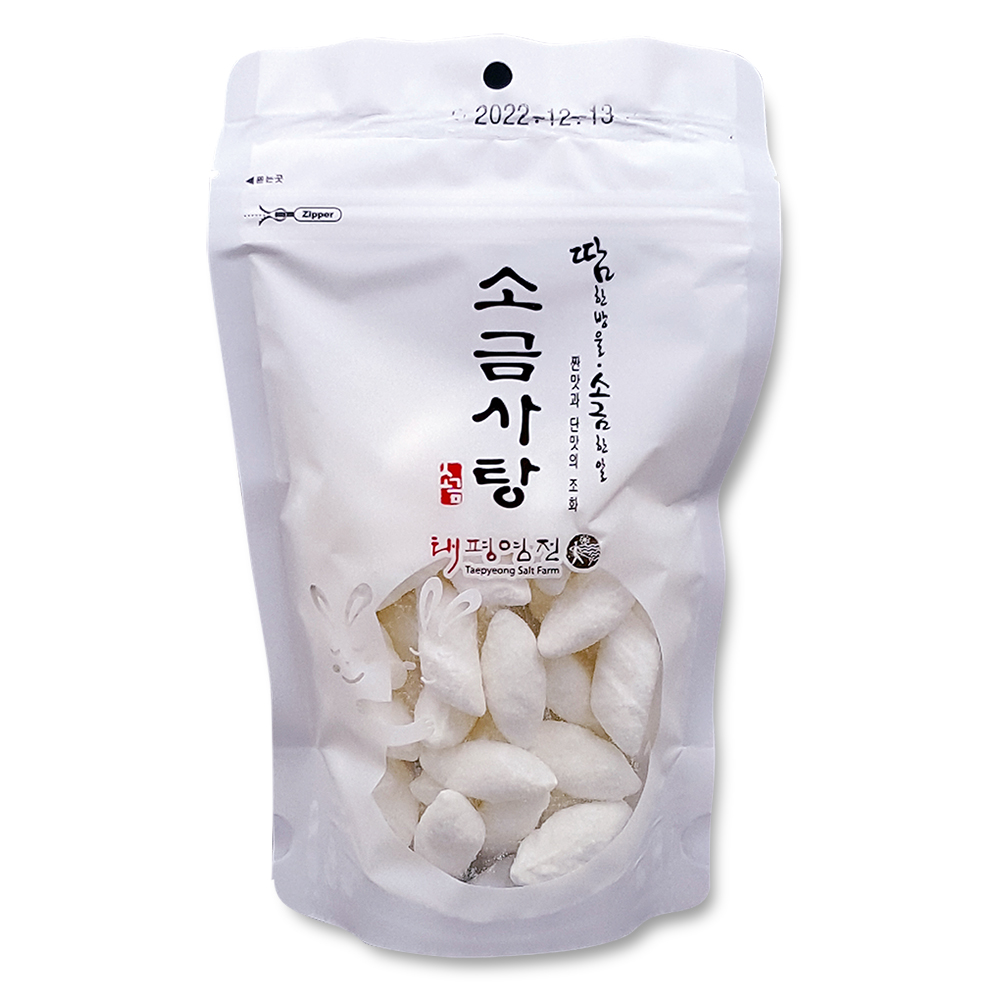 [미래웰푸드] 태평염전 소금사탕 250g X 6봉 : 미래웰푸드