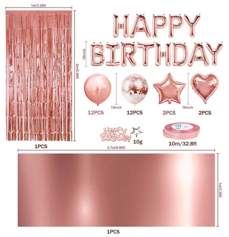 다이소 풍선 풀세트 이벤트 생일파티 깜짝 서프라이즈 : 계절따라