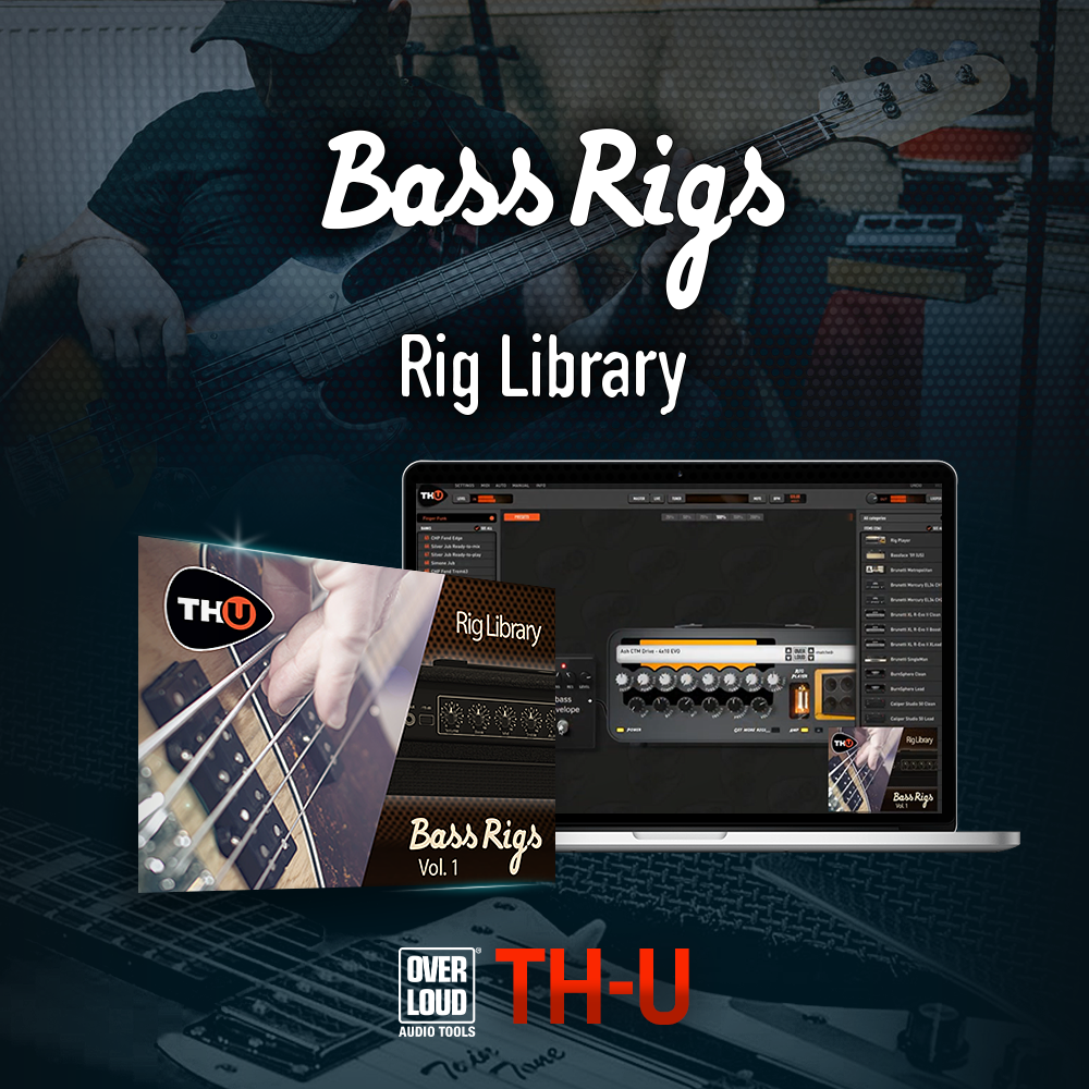 Overloud Bass Rig Vol 1 오버라우드 기타 플러그인 확장팩 : 미디크루