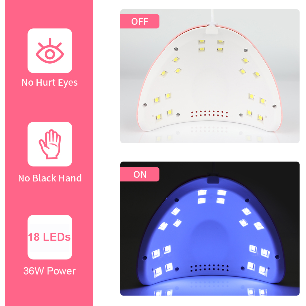 UV LED 충전 젤 네일 램프 셀프네일 : 마 샹스 ma chance