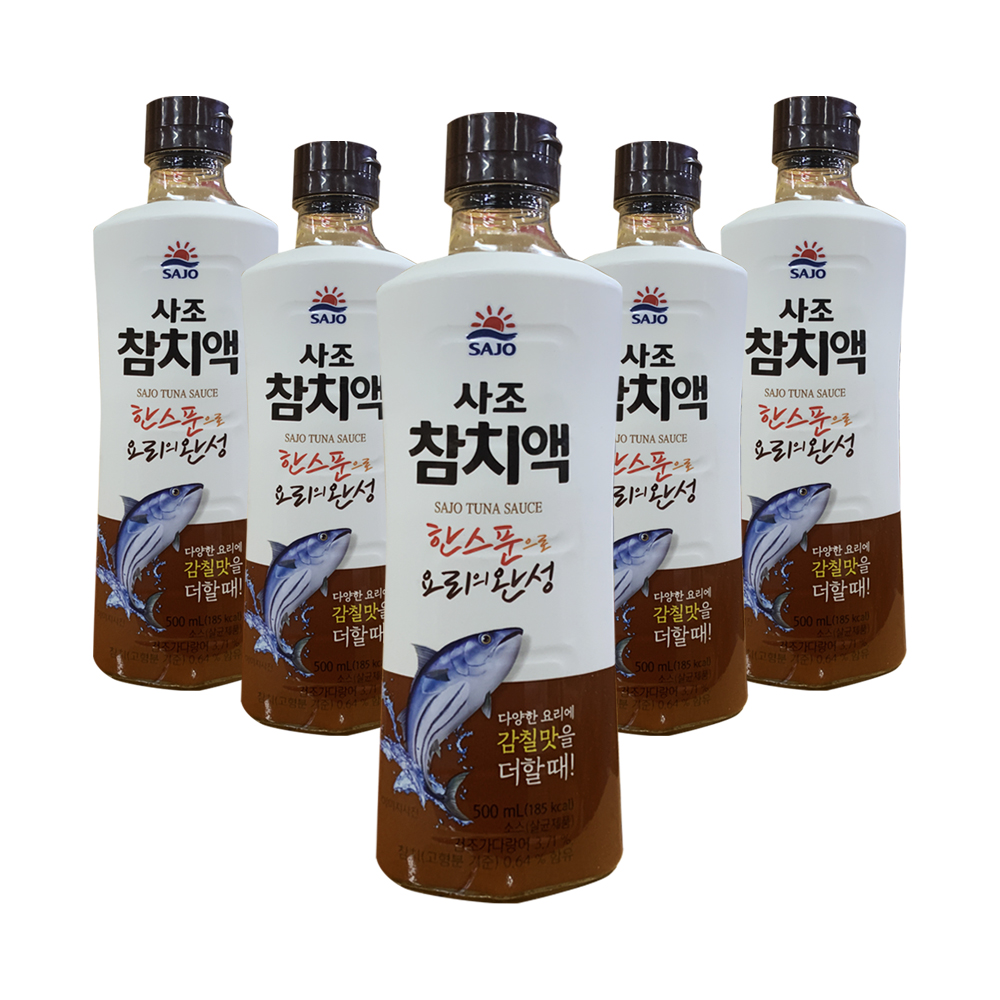 사조 참치액 500ml x5개 : 플랜 88
