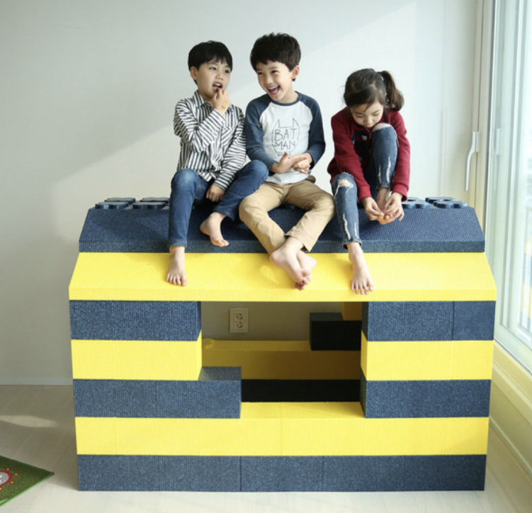 포아트 플레이블럭 대형 빅블럭 (안전가드) - 30EA SET : 토이앤키즈