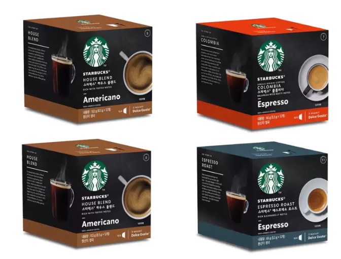 스타벅스 돌체구스토 캡슐커피 48개 Starbucks Dolce Gusto 48 Coffee Capsules : 레프리초이
