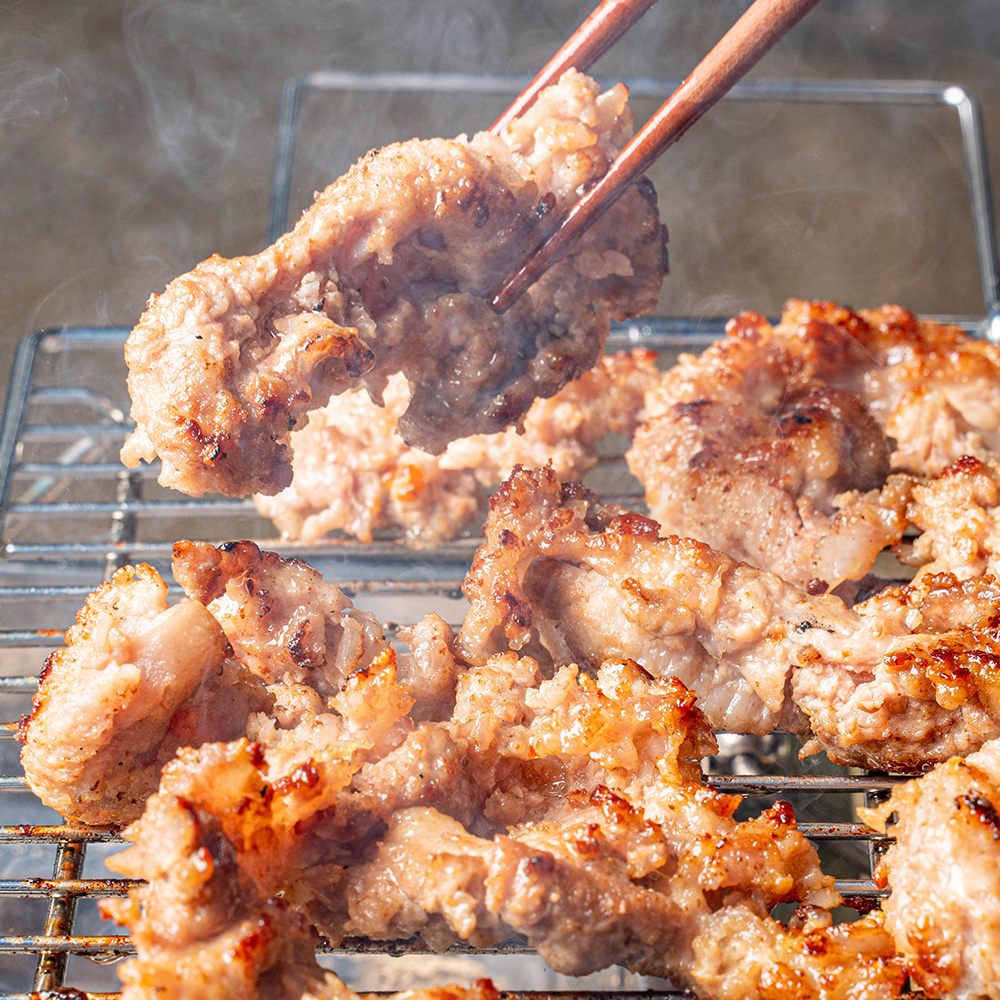 국내산 특수부위 오돌갈비 양념 오돌뼈 캠핑요리 갈매기살 400g : 고기상사
