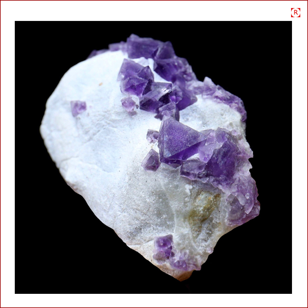 천연원석 Fluorite 형석 44g  China +보증서 : 레드뮤지엄